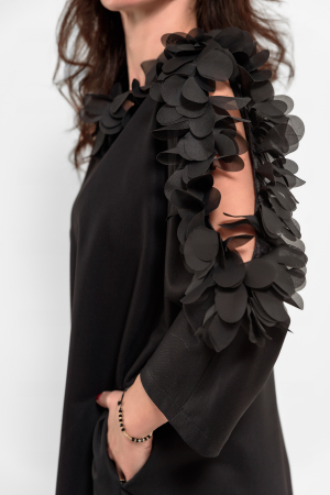 Rochie midi accesorizata marimi mari [3]