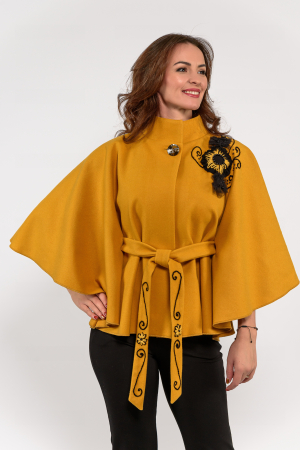 Capă stofă cu aplicație handmade [3]