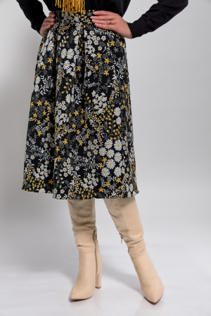 Fuste - Fusta Effect jacquard imprimat margarete