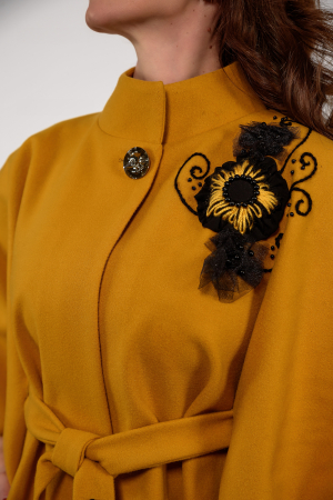 Capă stofă cu aplicație handmade [1]