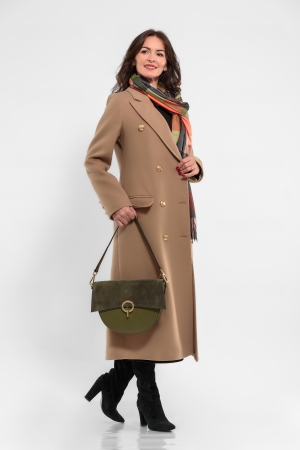 Palton bej cambrat la 2 randuri de nasturi [3]