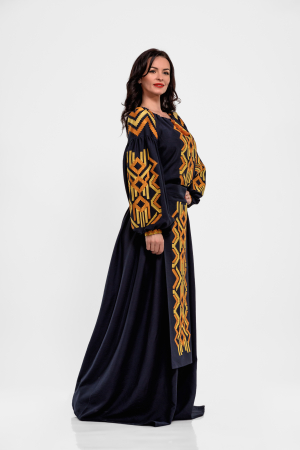 Fota brodata bleumarin [2]