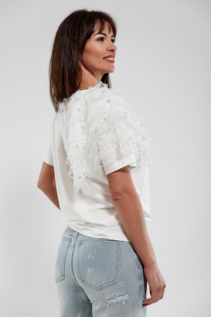 Bluza cu volane dantela umar_ivory [1]