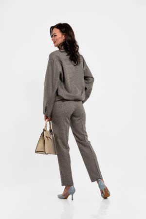 Pantaloni Cristina Barros stofa pepit [2]