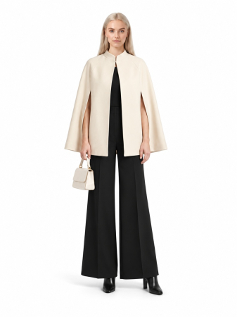 Cape - Capa dama din stofa premium,ivoire