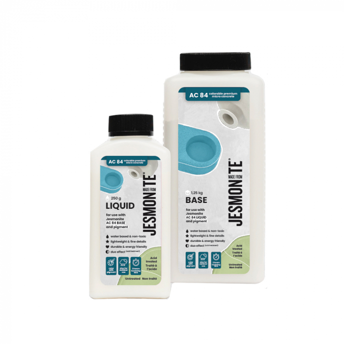 Jesmonite AC84 DUOSET – 500 ml Lichid & 2500 gr Bază [2]