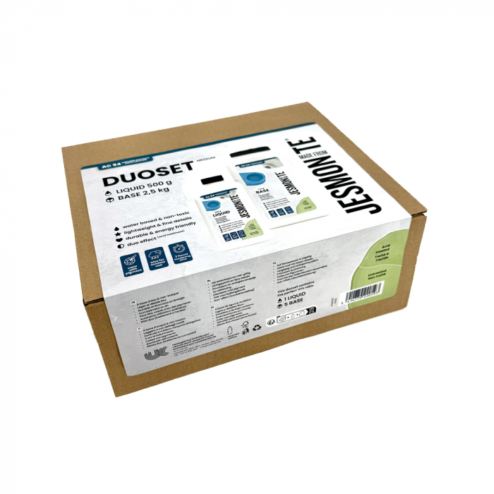 Jesmonite AC84 DUOSET – 500 ml Lichid & 2500 gr Bază [6]