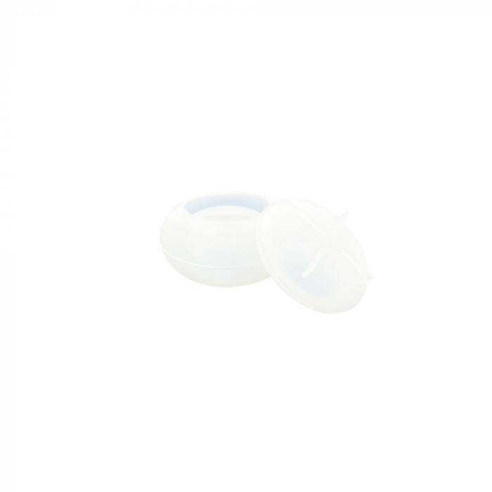 Silicone mold ø 6cm x 4cm - Small pot with lid [2]