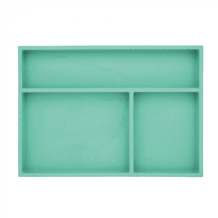 Matriță Jesmonite Tavă cu Compartiment 24 x 17 x 2 cm - Proiecte DIY și Decorative [3]