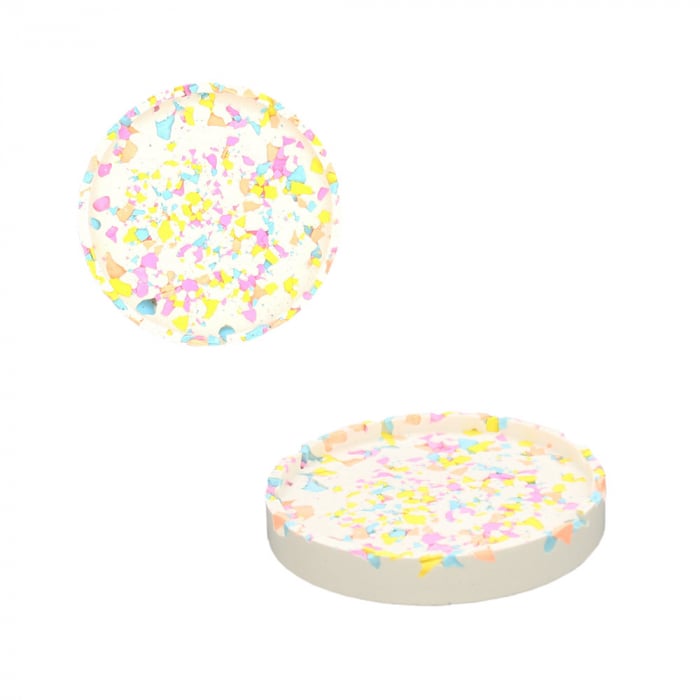 Matriță Jesmonite Coaster Rotund 8 cm - Proiecte DIY și Decorative [2]