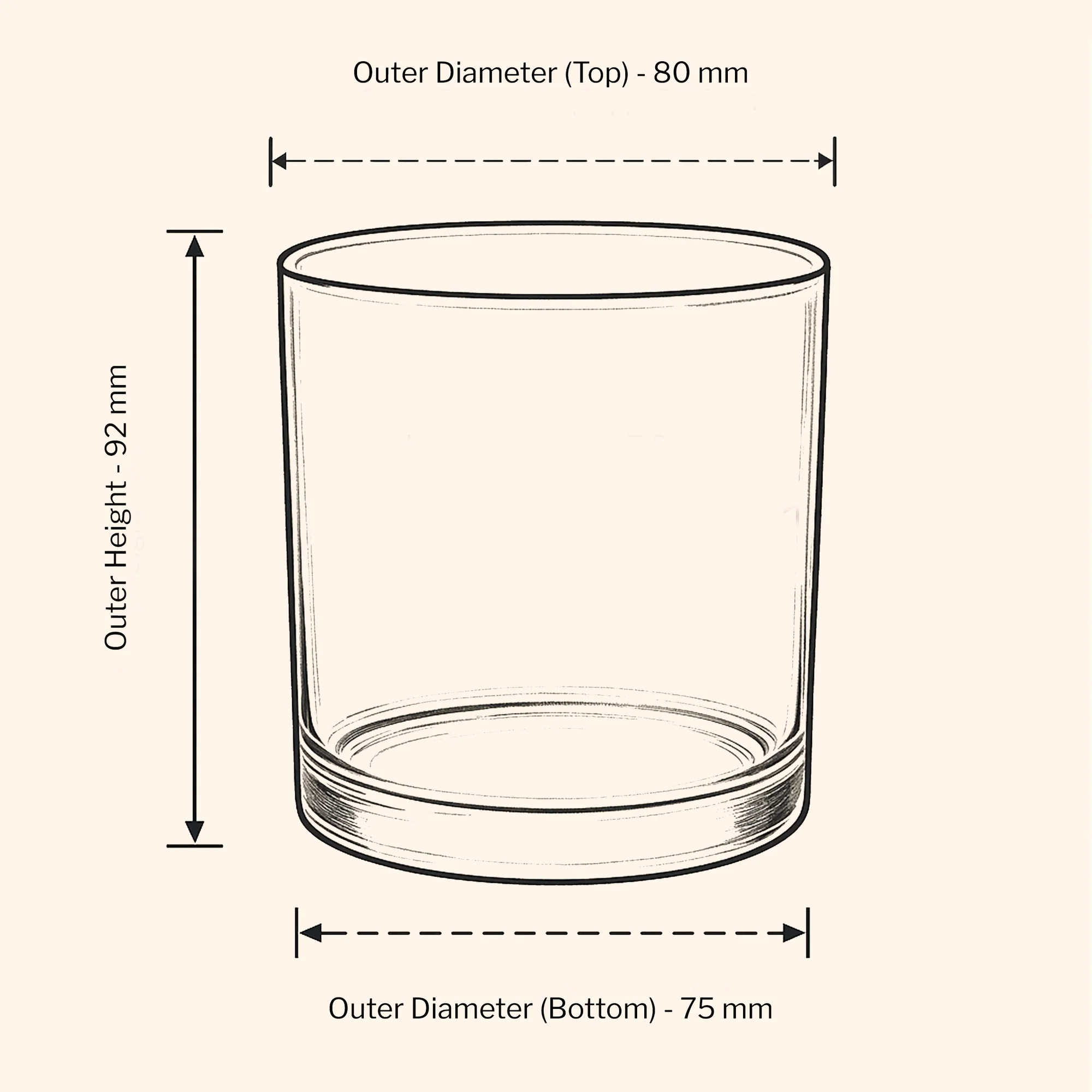 Candle Glass 30 CL [3]