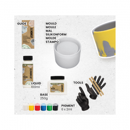 Jesmonite ac100 minikit TEALIGHT HOLDER [1]