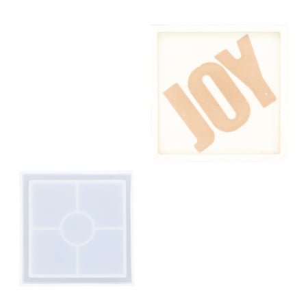 Jesmonite ac100 minikit coaster matrita patrata hexagon [3]