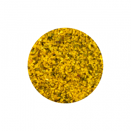 Granule din sticla reciclata GlassRoxx 500 gr Sunny yellow