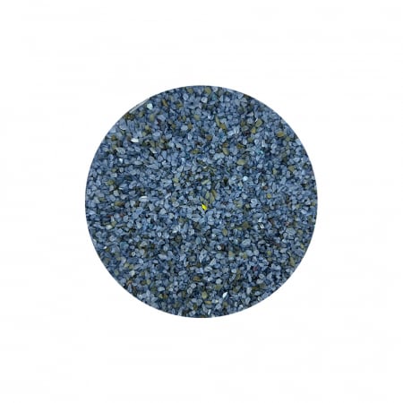 GlassRoxx - Granule din sticla reciclata GlassRoxx 500 gr Gentian blue