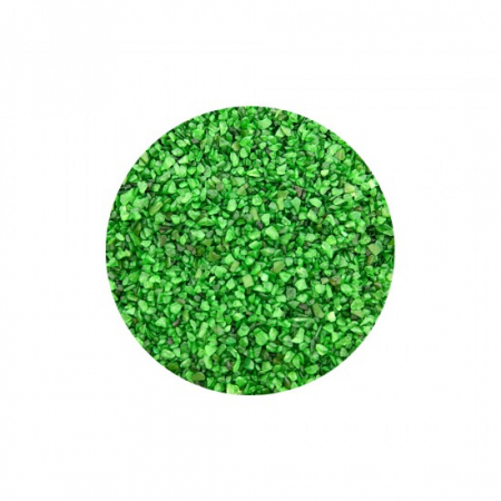 GlassRoxx - Granule din sticla reciclata GlassRoxx 500 gr Leafy Green