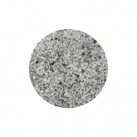 GlassRoxx - Granule din sticla reciclata GlassRoxx 500 gr Matt White