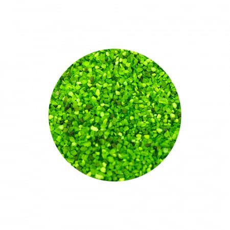 GlassRoxx - Granule din sticla reciclata GlassRoxx 500 gr Neon green