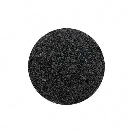 GlassRoxx - Granule din sticla reciclata GlassRoxx 500 gr Pitch black