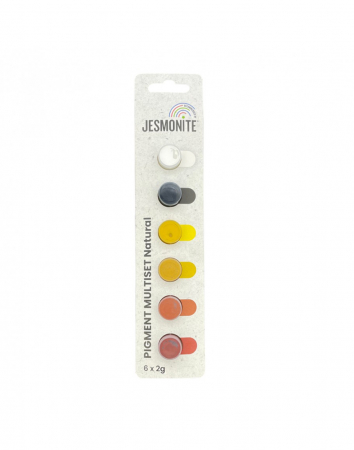 Accesorii si pigmenti - SET Pigmenți Jesmonite Multiset 2 g Natural - Culori Vibrante