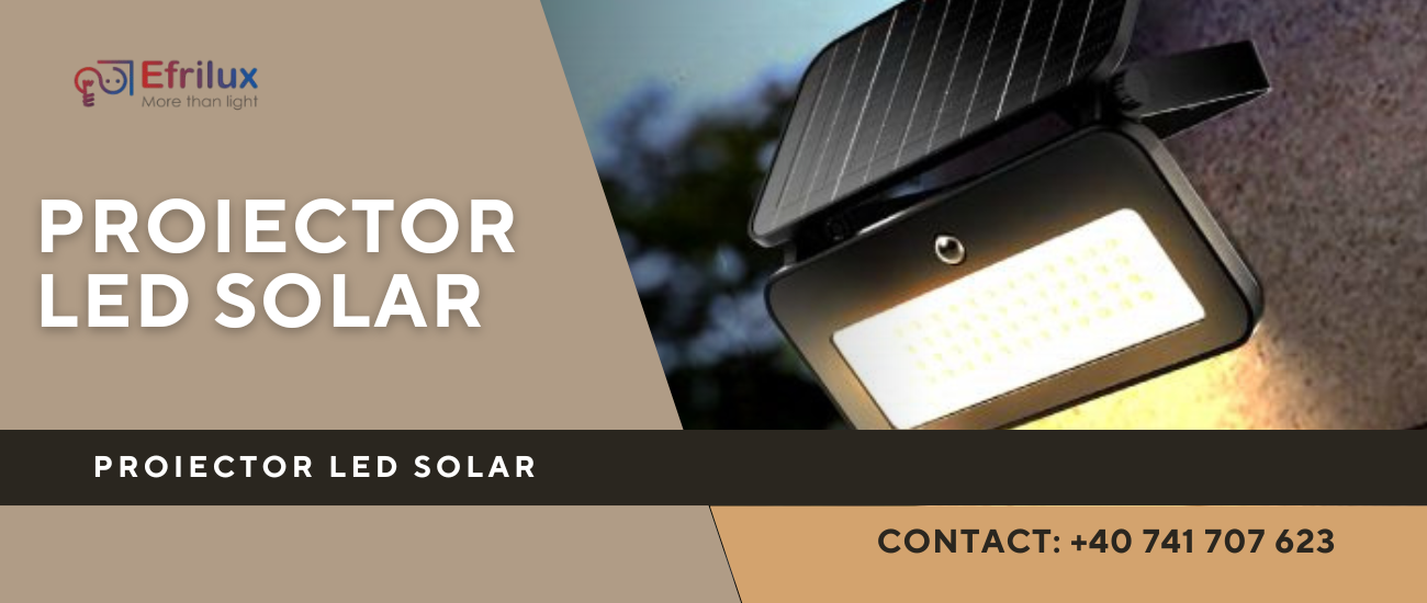 Proiector LED Solar