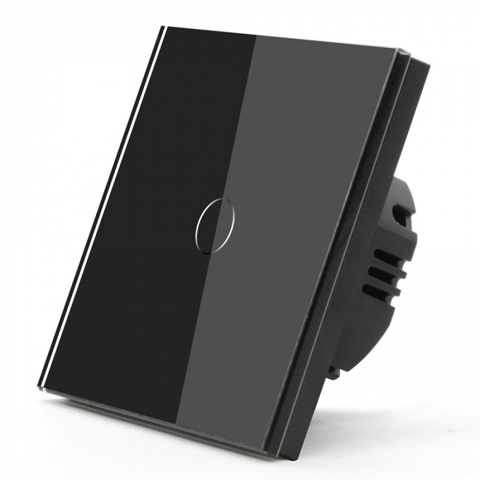 Intrerupator touch cap scara, negru, [2]