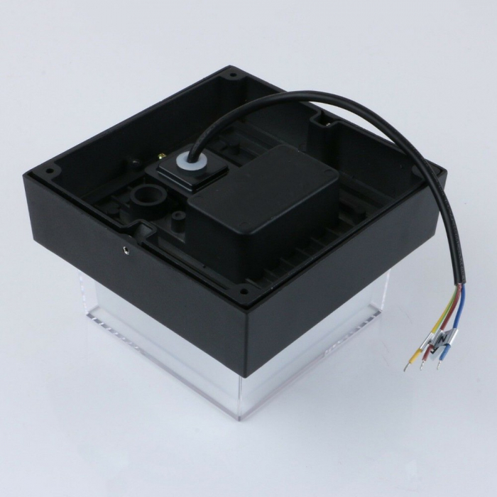 EVL378-SPN75961 Aplica LED de exterior, 160x160mm, 12W=75W, 3000K, lumina calda, 1080Lm, IP65 [2]