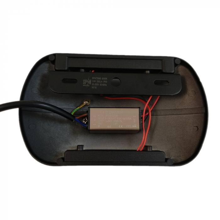 EVL373-SPN75949 Aplica LED Perete Mouse (5W+5W) 184x110mm, 10W, 6000K, lumina rece, cu protectie IP65 [2]
