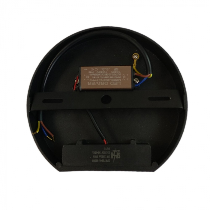 EVL371-SPN75946 Aplica LED Perete Semicerc fi135, 7W, 6000K, lumina rece, cu protectie IP65 [3]
