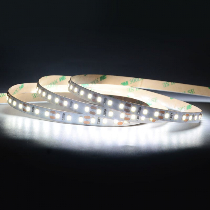 Banda LED • 120 LED / m • 12V • 9.6W • 6000K • IP66 • 960lm • 8.3mm [2]
