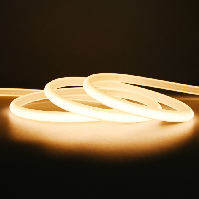 Banda LED COB 288LED/M • 220V • 9W • 4000K • IP67 • 700lm • 10mm [2]