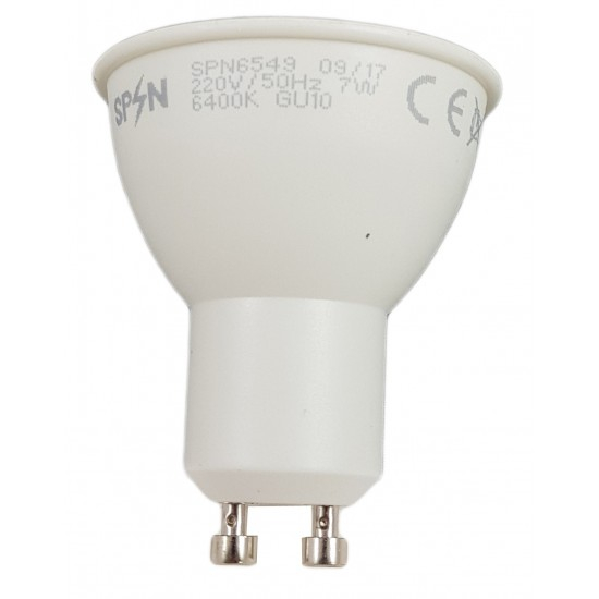 Bec Led Gu10, model R50, 7W=55W, 6400K, lumina rece [2]
