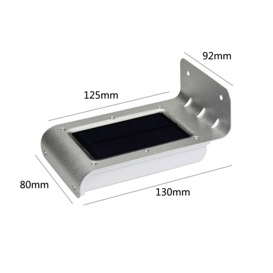 Lampa Perete 0.55W Cu Panou Solar + Senzor Miscare [3]