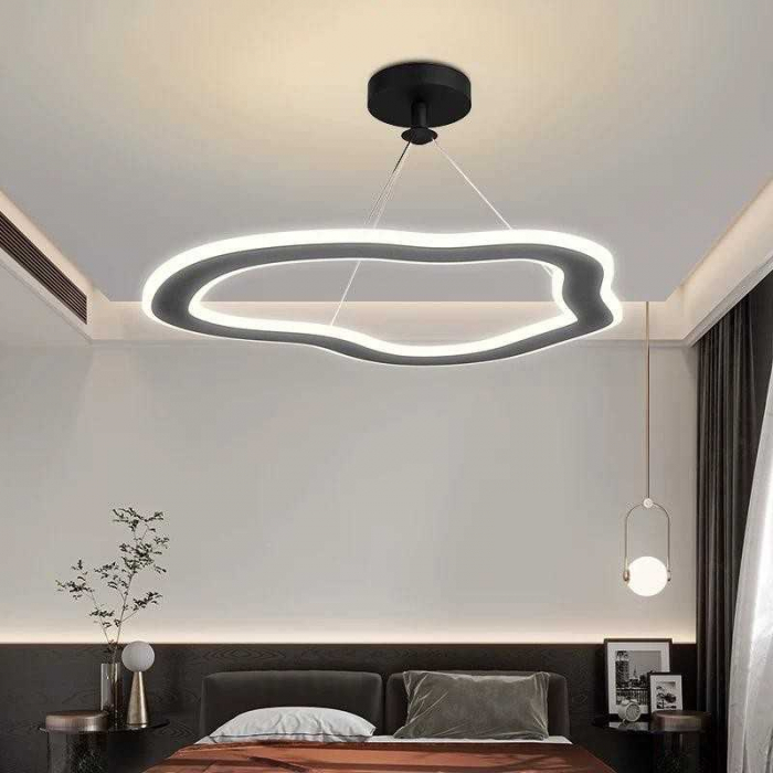 Lustra LED 27W Negru Cu 3 Functii Lumina Rece/Calda/Neutra [2]