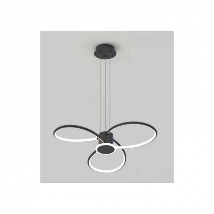 Lustra LED D70CM cu Telecomanda wifi 2.4G cu lumina/rece/calda/neutra intensitate reglabila [2]