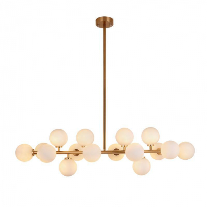 Lustra LED Gold Modern Nordic Pendant Lights Ball [2]