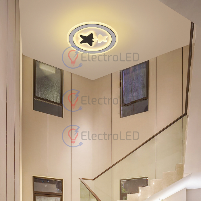 Plafoniera Anna Circle 86W, 3 faze de lumina [4]