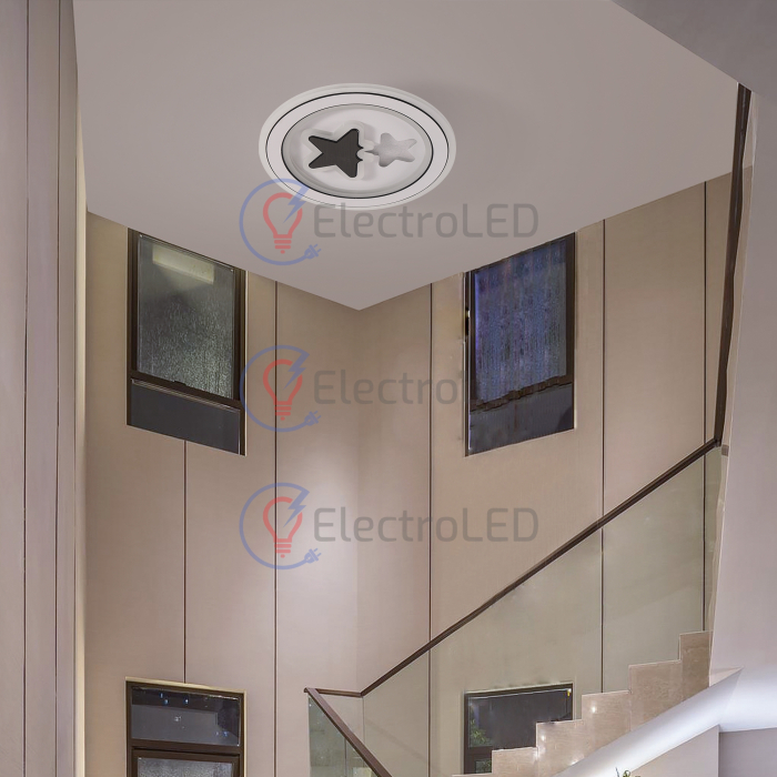 Plafoniera Anna Circle 86W, 3 faze de lumina [2]