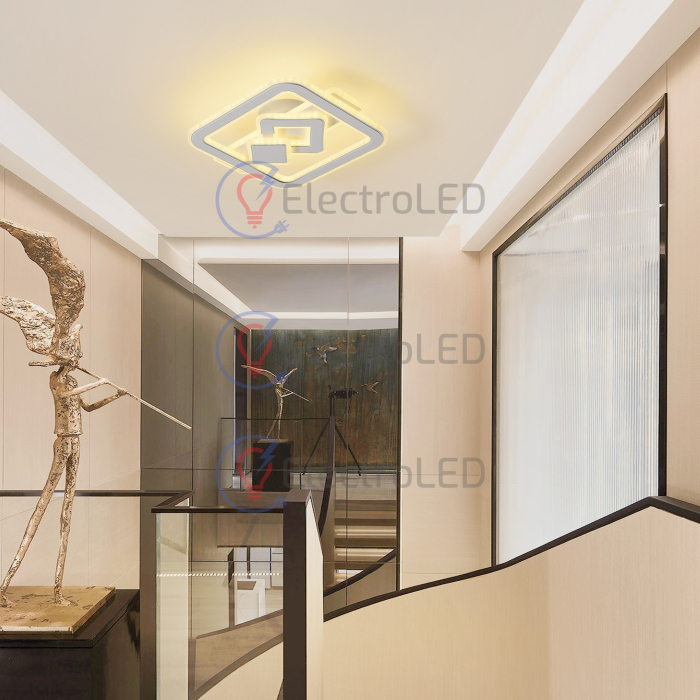 Plafoniera Felicia Square 120W, 3 faze de lumina [4]