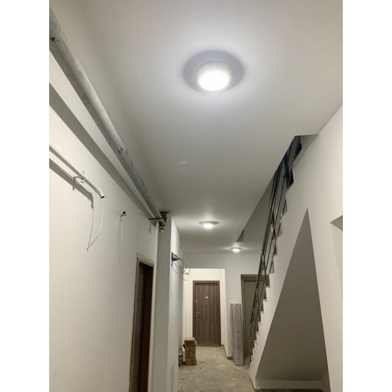 Aplica LED cu senzor de miscare 360°, Ø171, 15W=100W, 1200Lm, IP65 [2]