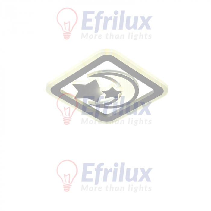 Plafoniera LED Moon Square 78W, 3 faze de lumina [3]