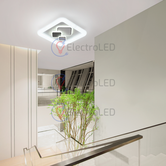 Plafoniera Smart Square 88W, 3 faze de lumina [3]