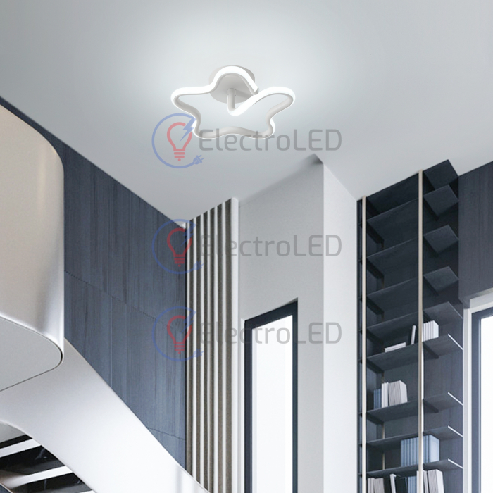 Plafoniera White Star 36W, 3 faze de lumina [3]