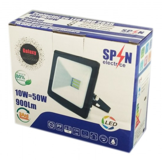Proiector Led SMD Galaxy, 10W=50W, 6000K, lumina rece [4]