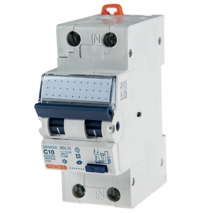 Siguranta automata diferentiala RCBO 10A GW94006 [1]