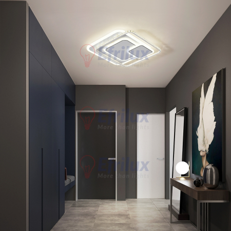 Aplice & Plafoniere - Aplica LED, 68W, 3 Lumini, Cristale, 24 cm, model1