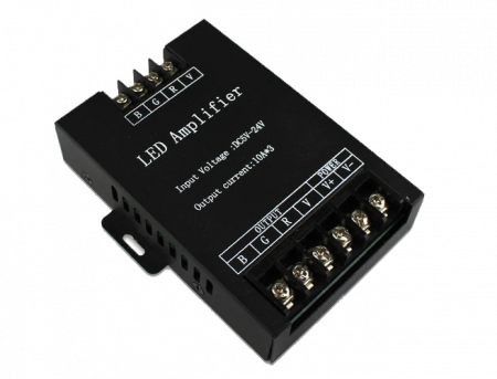Surse Iluminat - Amplificator banda LED RGB, 12V, 288W, 30A