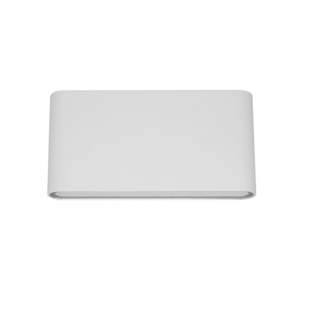 Aplica perete - Aplica LED de exterior extra-plata, 12W=75W, 3000K, lumina calda, 1080Lm, IP65