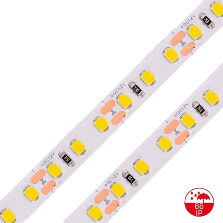 Banda LED 12V - Banda LED • 120 LED / m • 12V • 9.6W • 4000K • IP66 • 940lm • 8.3mm