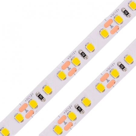Banda LED 12V - Banda LED • 120 LED / m • 12V • 9.6W • 6000K • IP20 • 960lm • 8mm
